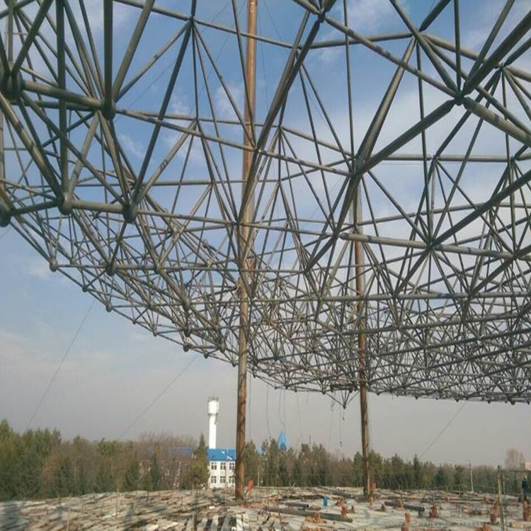 迪庆球形网架钢结构施工方案